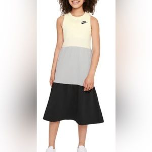 Girls Nike Sportswear FT Dress Sizes S to L DX4413-715